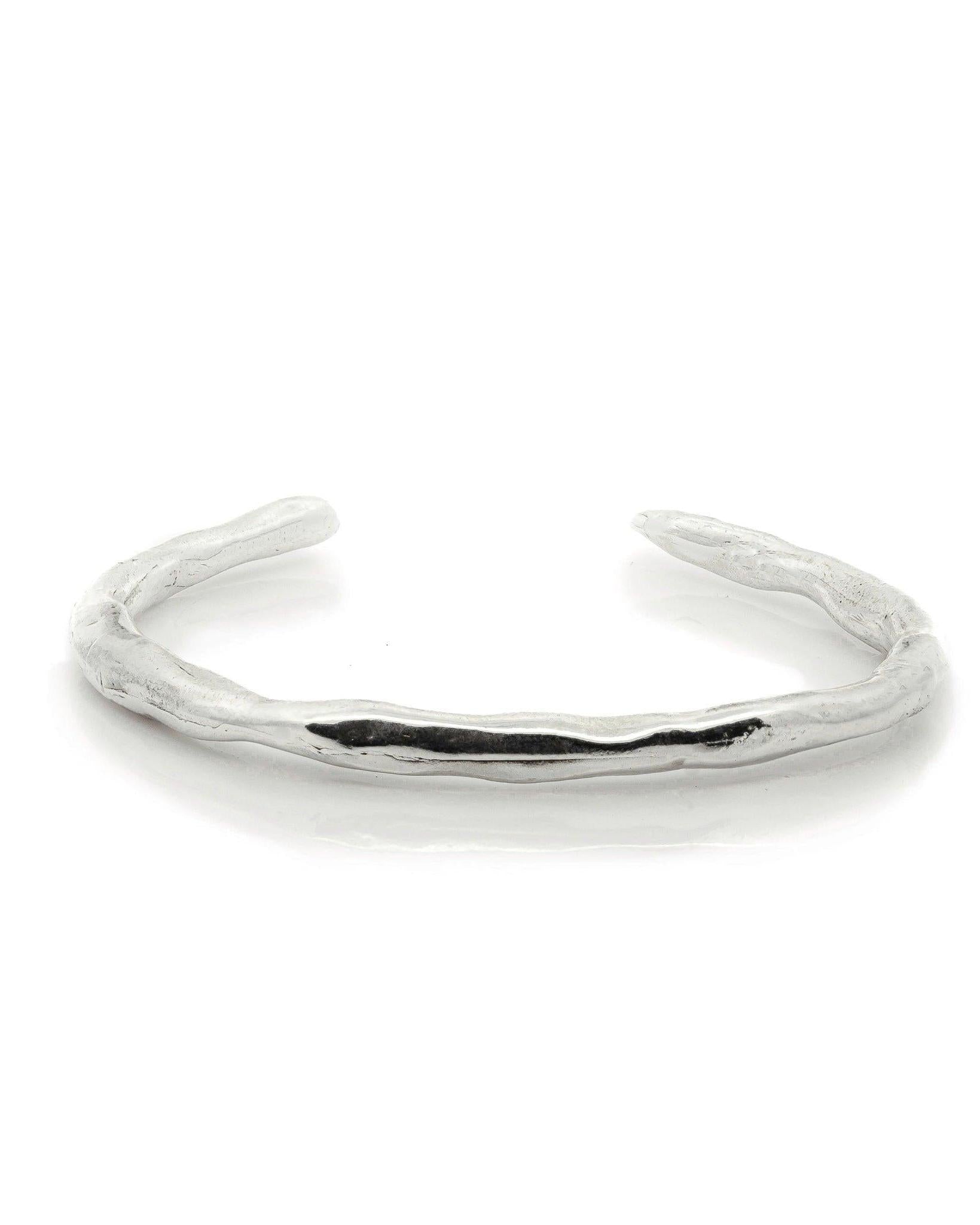 Luna Silver Cuff Bracelet - Dea Dia