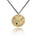 Mixed Metal Lunar Gemstone Necklace - Dea Dia