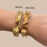 Nova Bronze Cuff Bracelet - Dea Dia