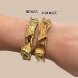 Nova Bronze Cuff Bracelet - Dea Dia