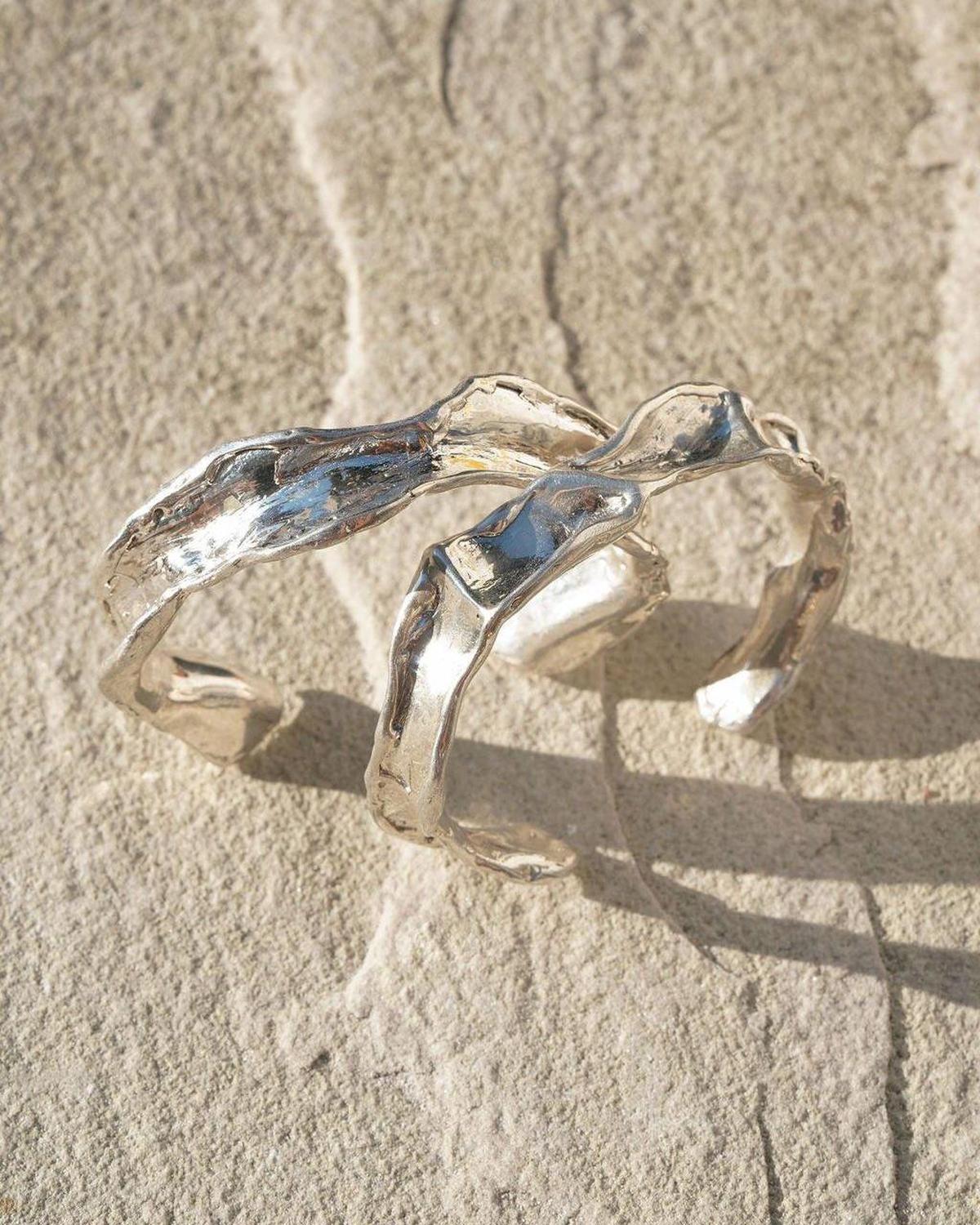 Nova Silver Cuff Bracelet - Dea Dia