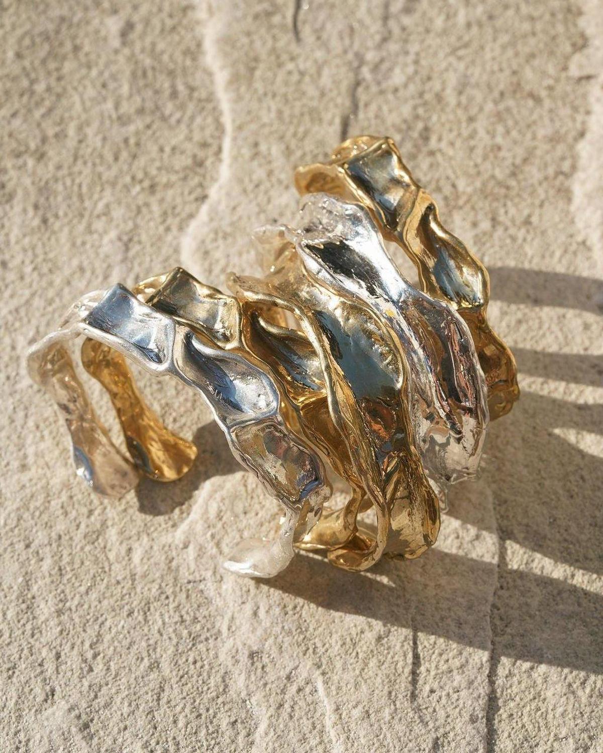 Nova Silver Cuff Bracelet - Dea Dia