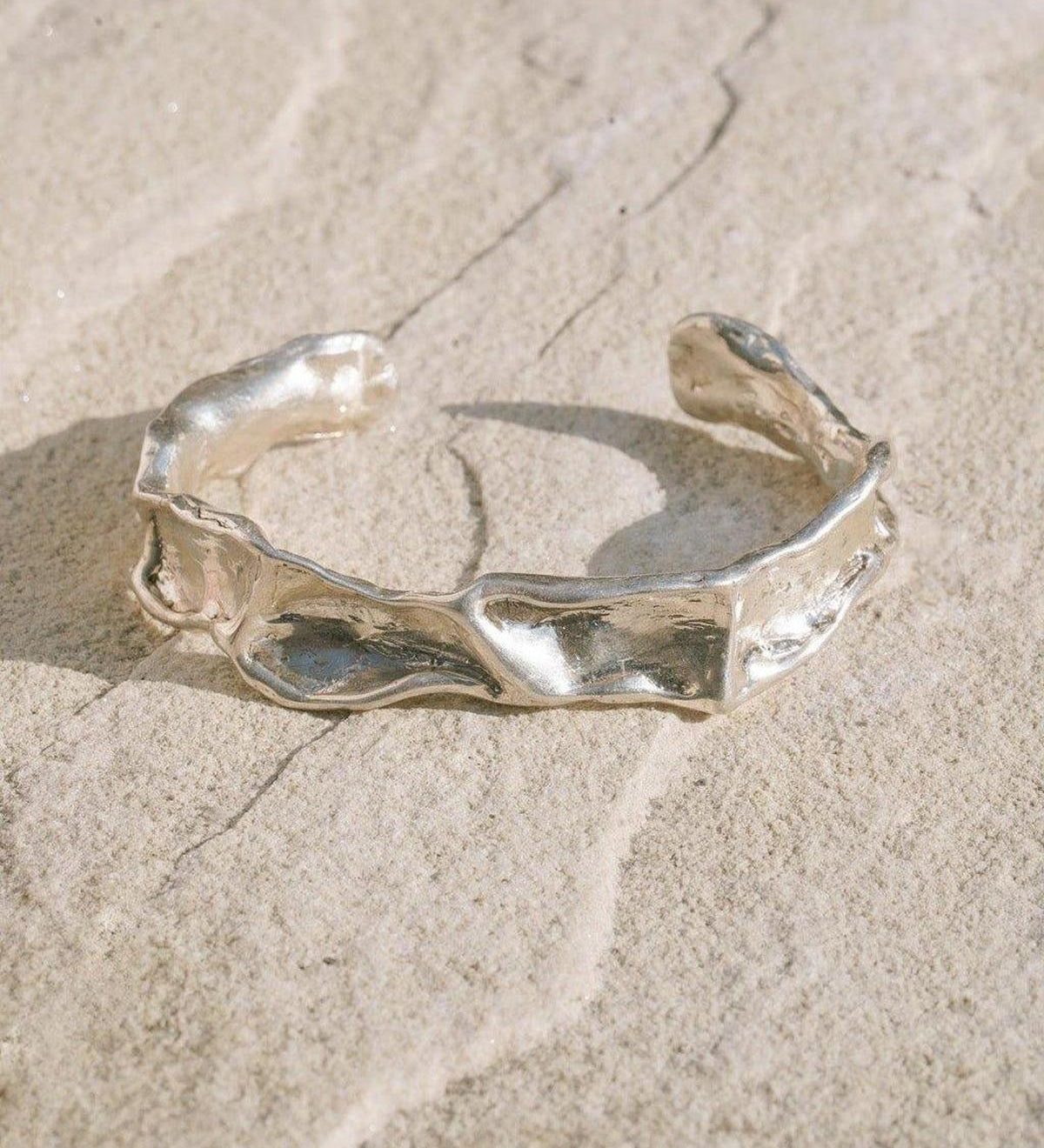 Nova Silver Cuff Bracelet - Dea Dia