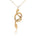 Nyoka Gold Knotted Snake Necklace - Dea Dia