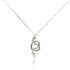 Nyoka Silver Knotted Snake Necklace - Dea Dia