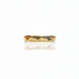 One of a Kind Terrain Sapphire Gold Ring - Dea Dia