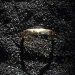 One of a Kind Terrain Sapphire Gold Ring - Dea Dia