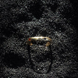 One of a Kind Terrain Sapphire Gold Ring - Dea Dia