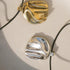 Panamint Silver Folded Pendant Necklace - Chain or Leather Cord - Dea Dia