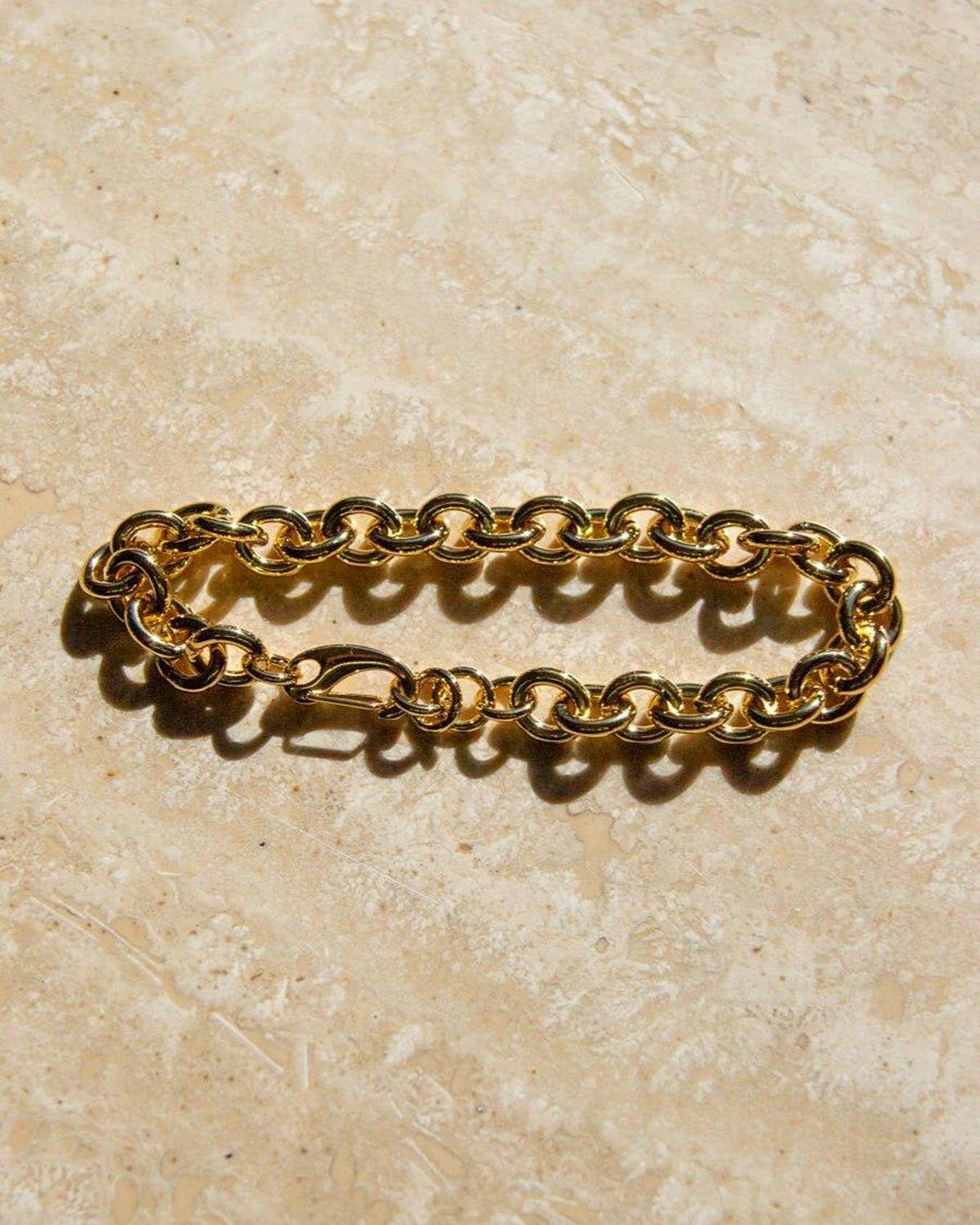 Paz Golden Chain Bracelet - Dea Dia