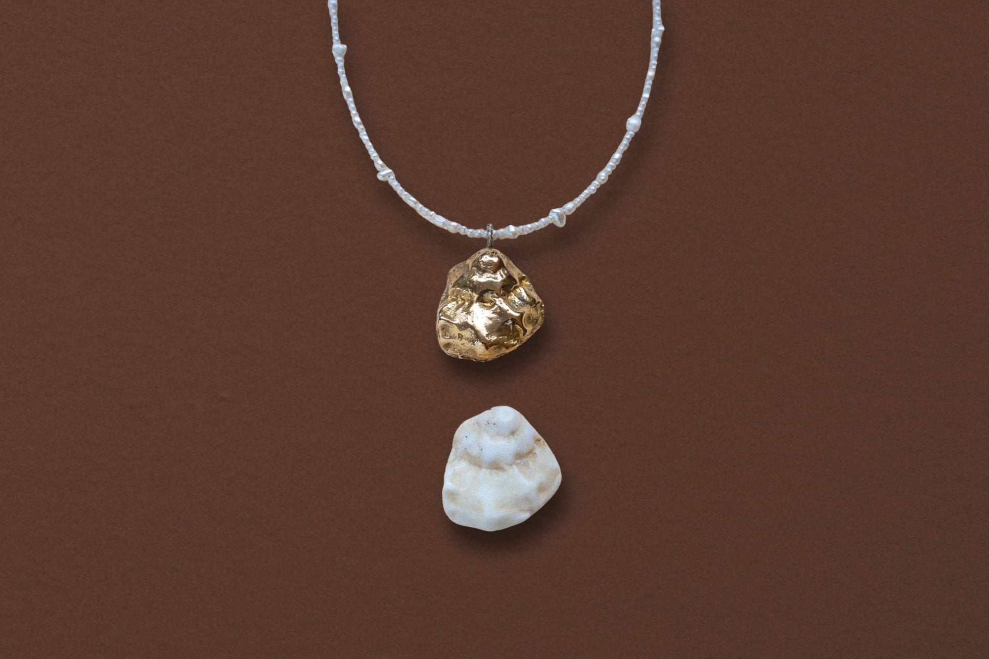 Pearl Mollusk Shell Necklace - Dea Dia