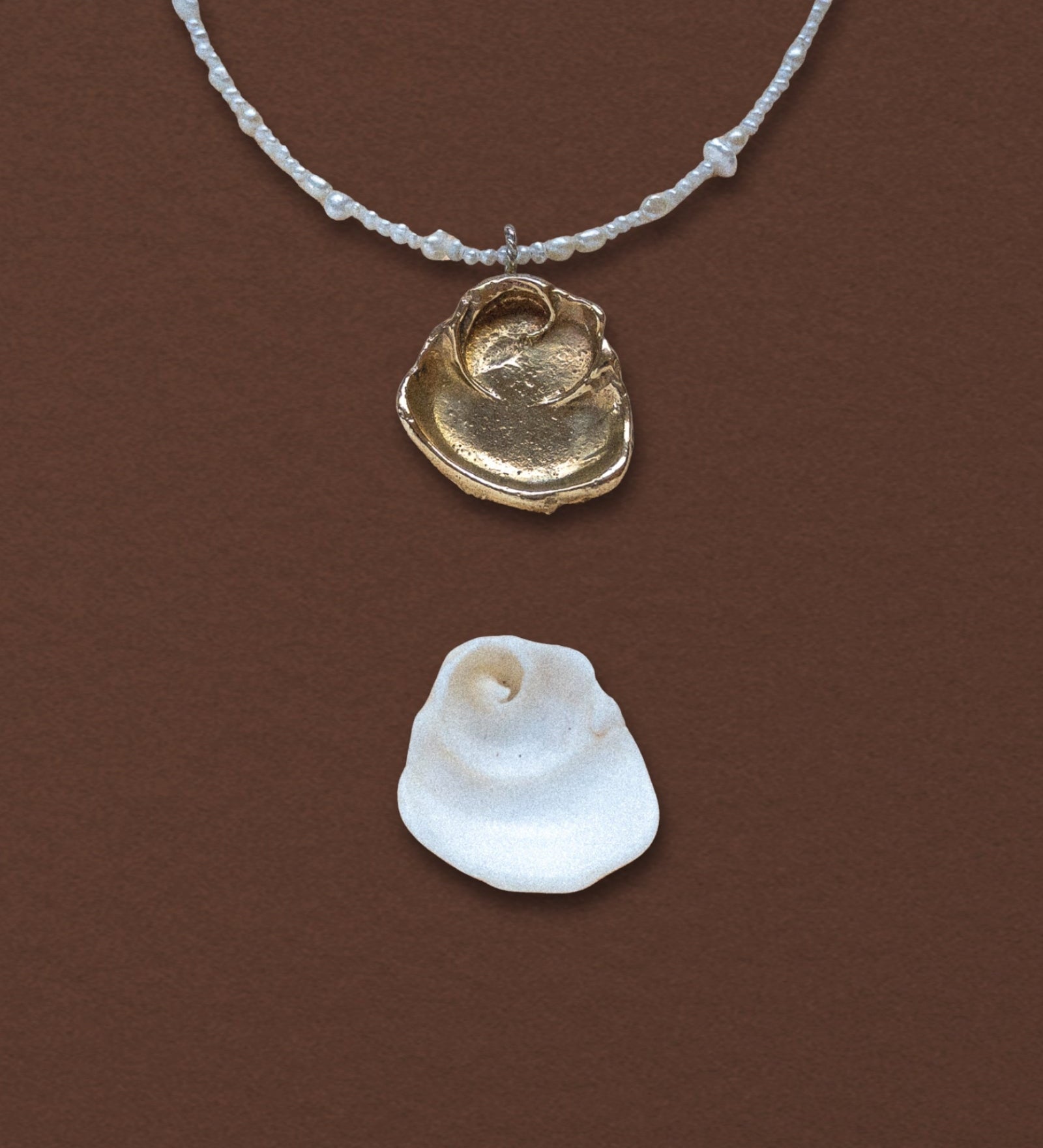 Pearl Mollusk Shell Necklace - Dea Dia
