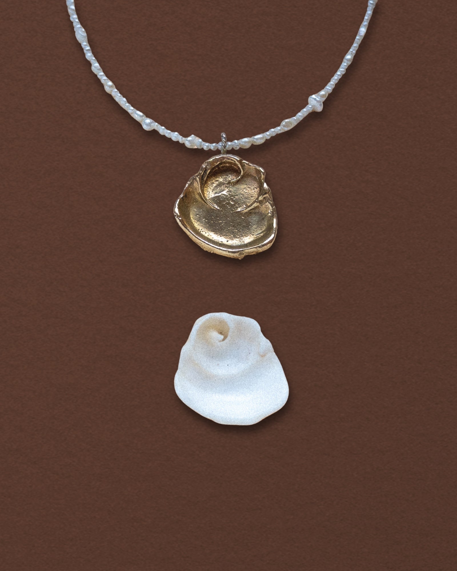 Pearl Mollusk Shell Necklace - Dea Dia
