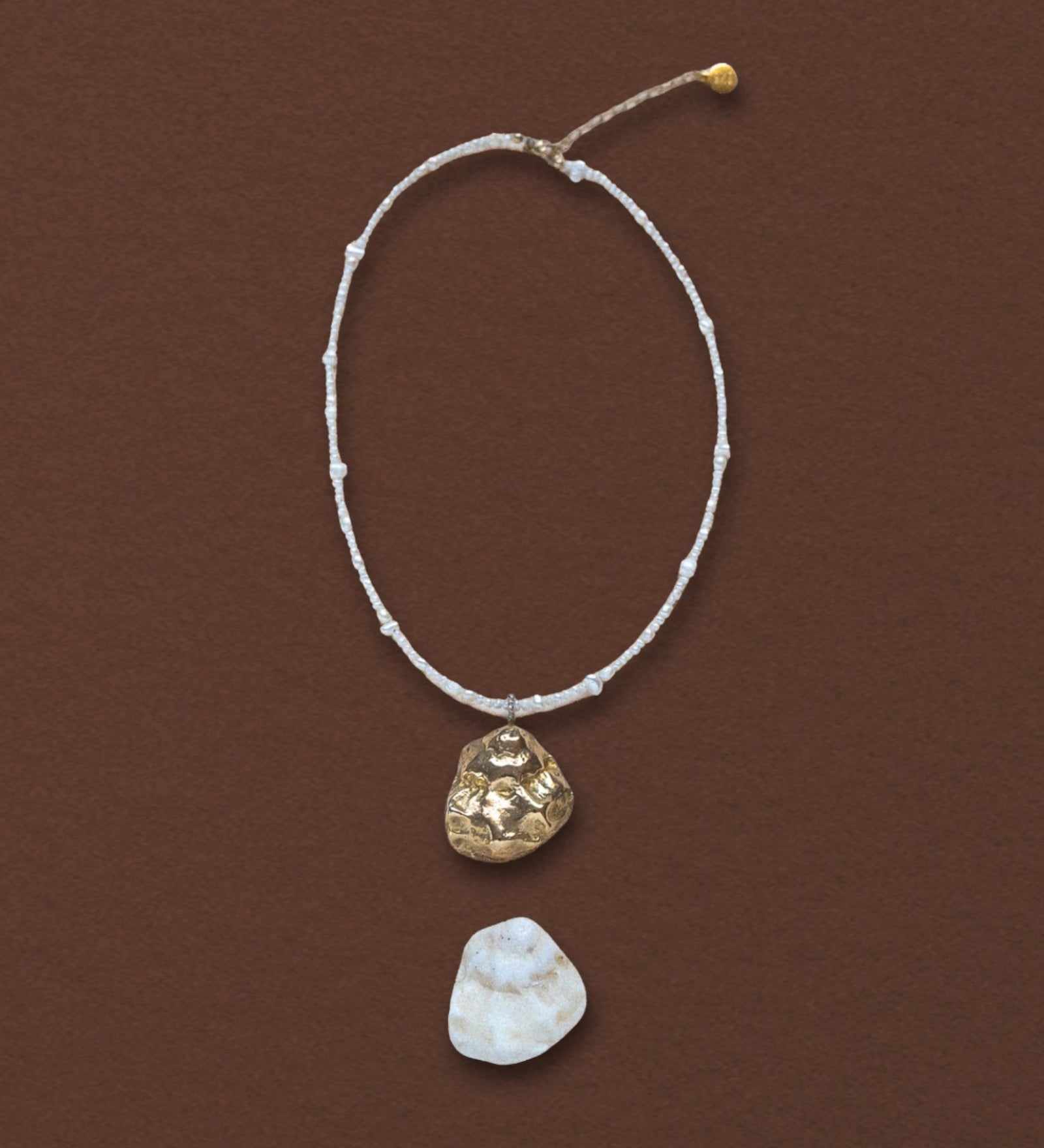 Pearl Mollusk Shell Necklace - Dea Dia