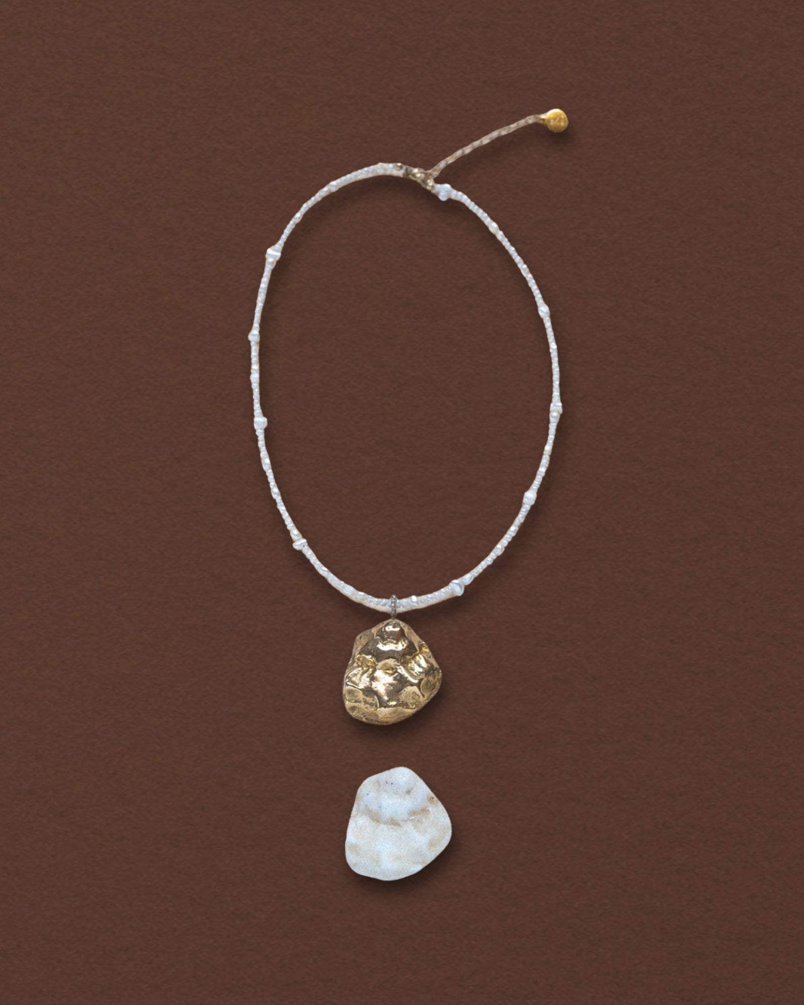 Pearl Mollusk Shell Necklace - Dea Dia