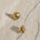 Perdido Folded Gold Stud Earrings - Dea Dia