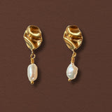 Perdido Pearl Stud Earrings - Dea Dia