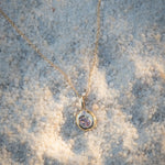 Pink & Milky Sapphire Alchemy Charm - Dea Dia