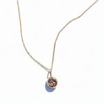 Pink & Milky Sapphire Alchemy Charm - Dea Dia
