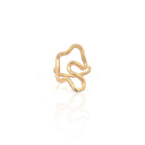 Puddle Ring - Gold Abstract Ring - Dea Dia