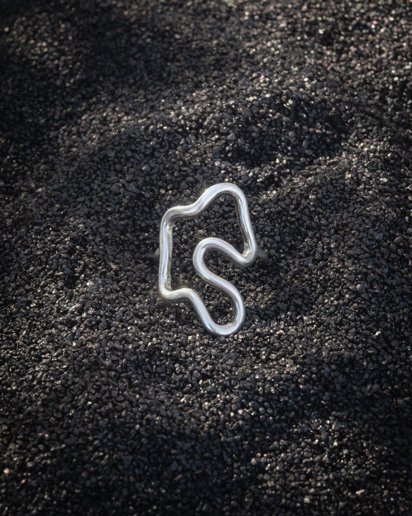 Puddle Ring - Gold or Silver Abstract Ring - Dea Dia