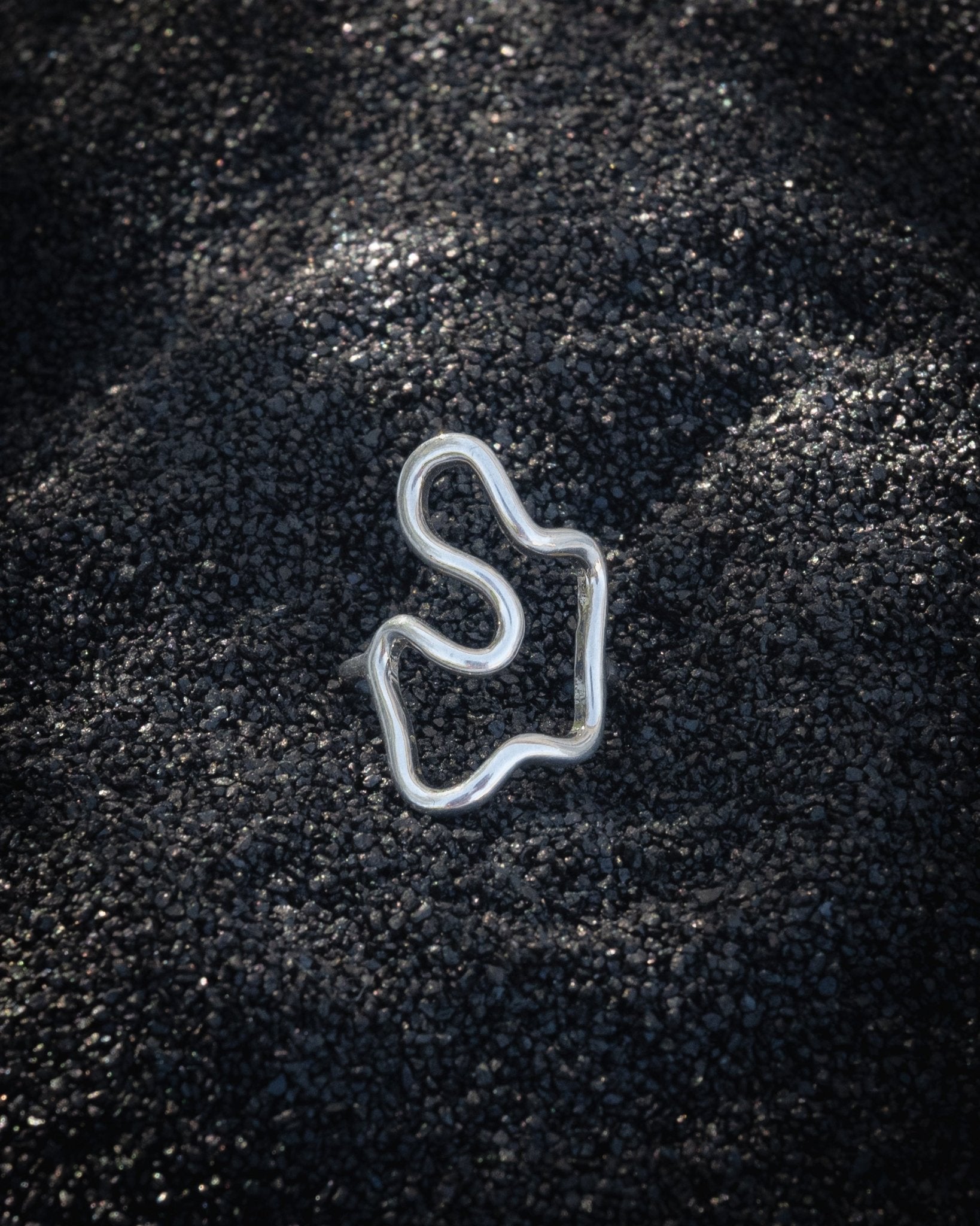 Puddle Ring - Gold or Silver Abstract Ring - Dea Dia