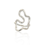 Puddle Ring - Silver Abstract Ring - Dea Dia