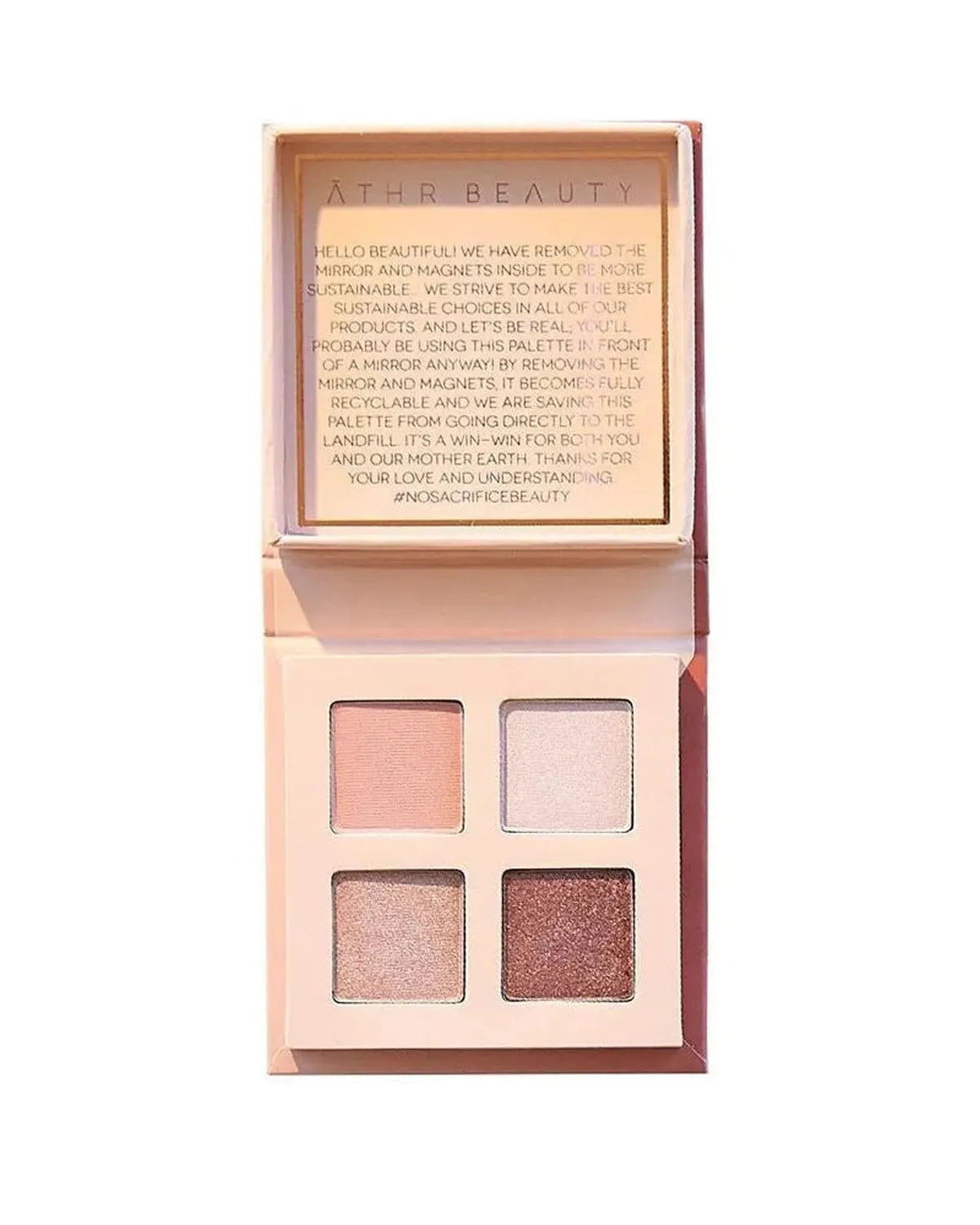 Rose Quartz Crystal Eyeshadow Quad - Dea Dia