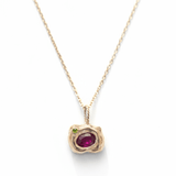Ruby & Peridot Alchemy Charm - Dea Dia