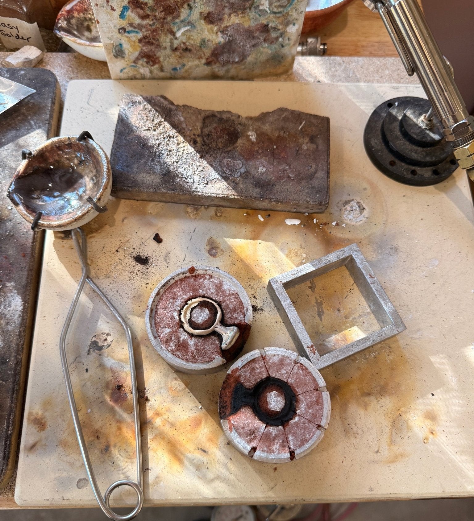Sand Casting Jewelry Workshop: Create a Ring or Pendant - Dea Dia