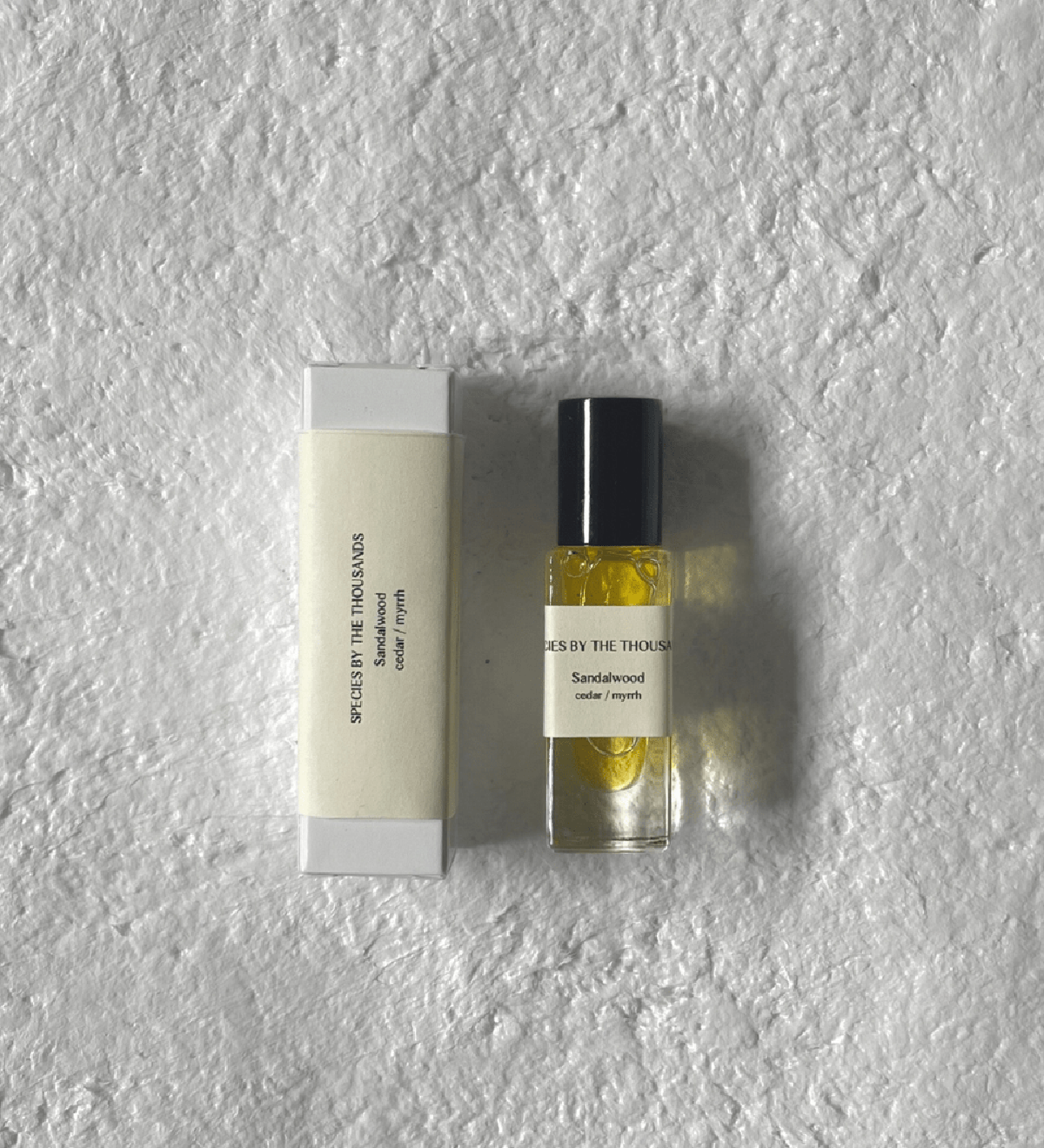 Sandalwood, Cedar + Myrrh Perfume Oil - Dea Dia