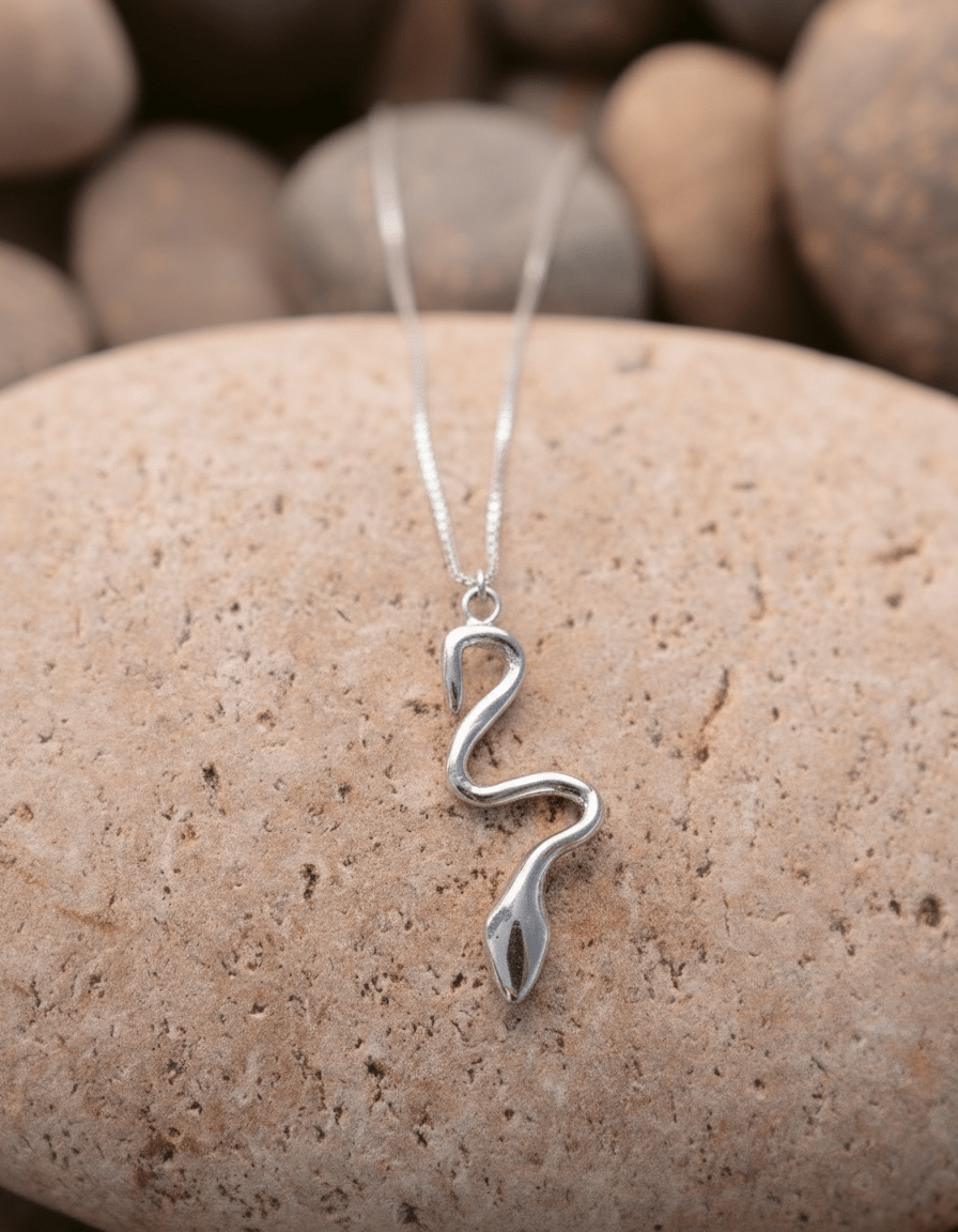 Serpentina Charm Necklace - Dea Dia