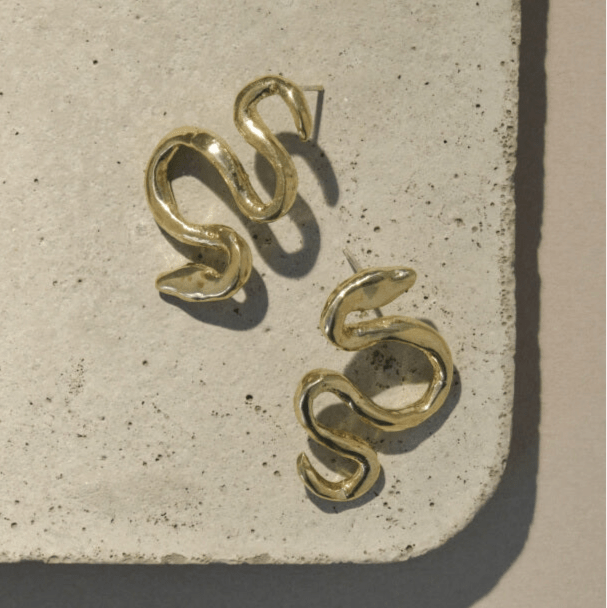 Serpent's Kiss Earrings - Dea Dia