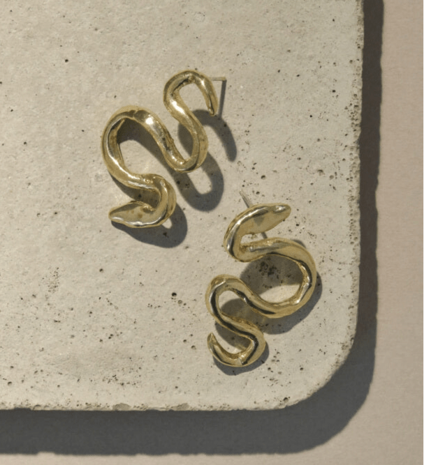 Serpent's Kiss Earrings - Dea Dia