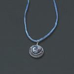 Shiva Shell Pendant Necklace, Silver - Dea Dia