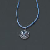 Shiva Shell Pendant Necklace, Silver - Dea Dia