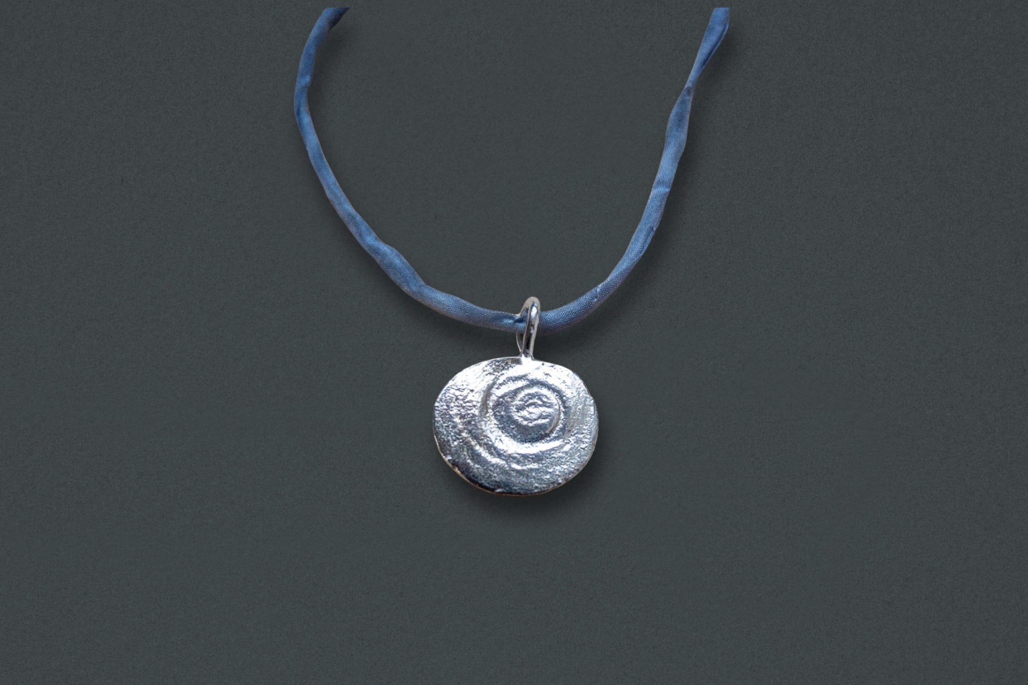 Shiva Shell Pendant Necklace, Silver - Dea Dia