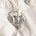 Silver Heart Rock Necklace - Chain or Leather - Dea Dia