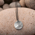 Silver Lunar Gemstone Necklace - Dea Dia