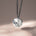 Silver Lunar Gemstone Necklace - Dea Dia