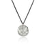 Silver Lunar Gemstone Necklace - Dea Dia