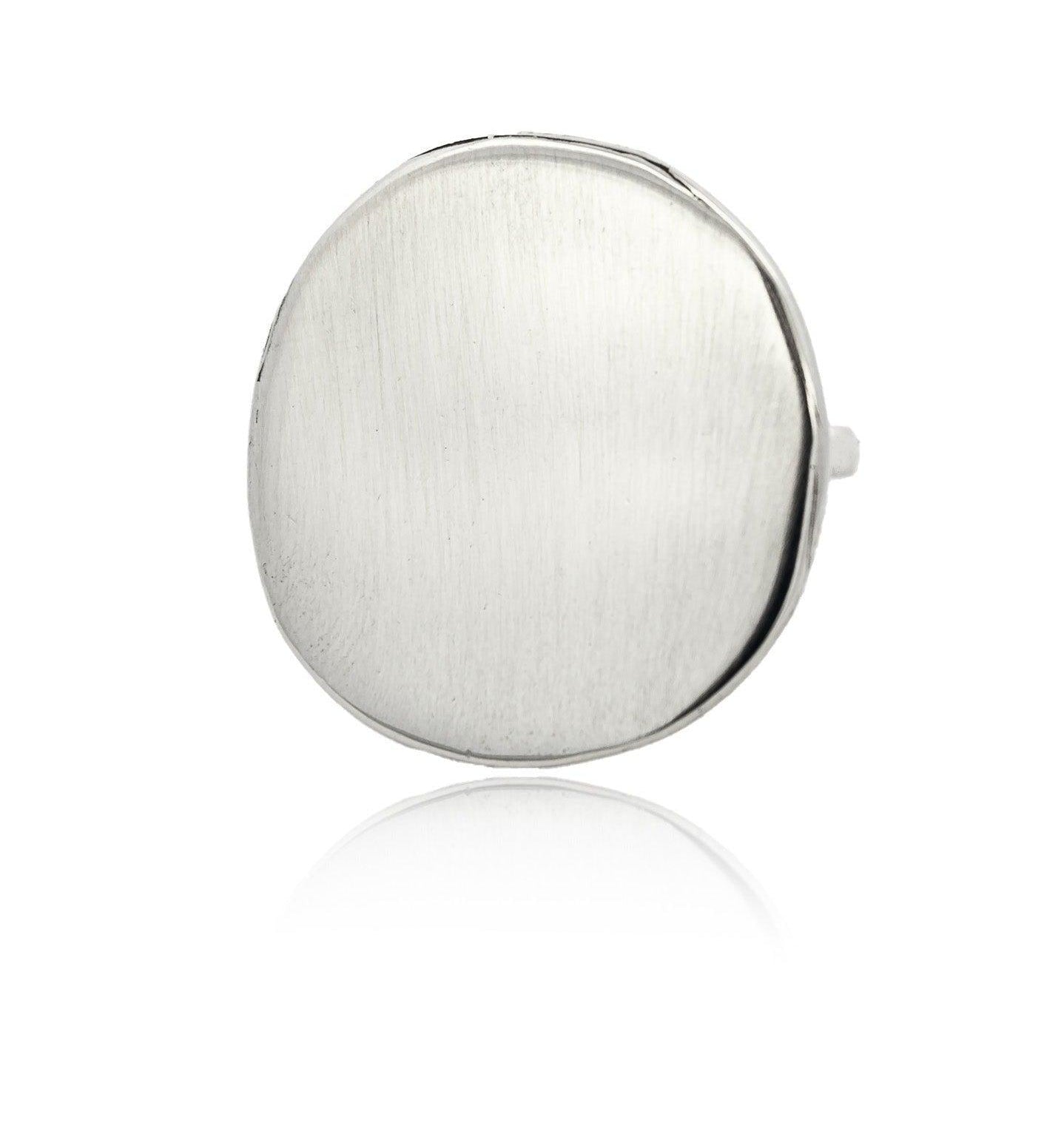 Silver Moon Shine Ring - Dea Dia