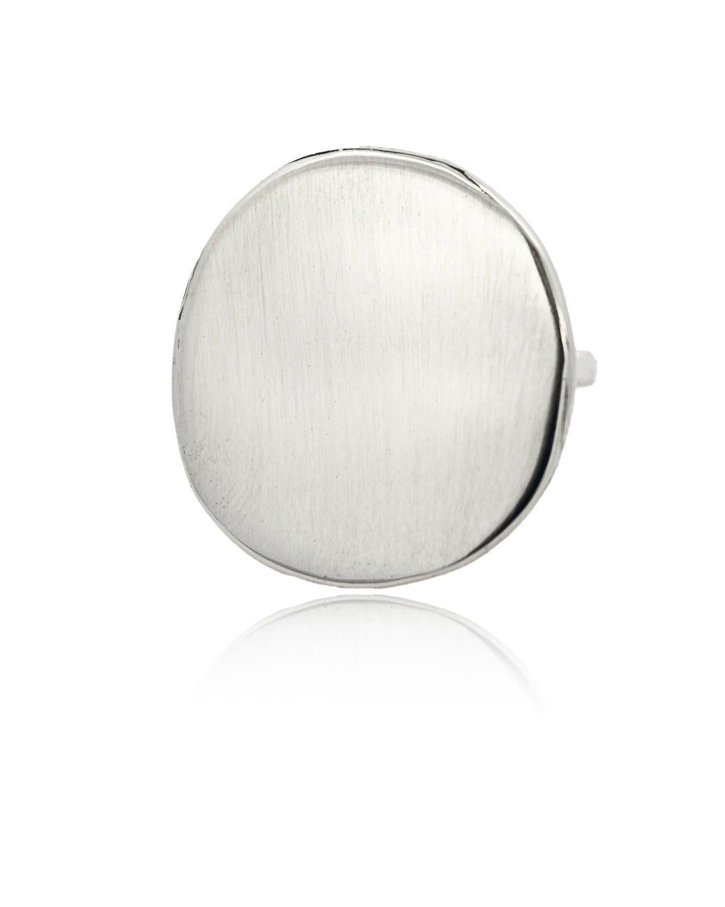 Silver Moon Shine Ring - Dea Dia