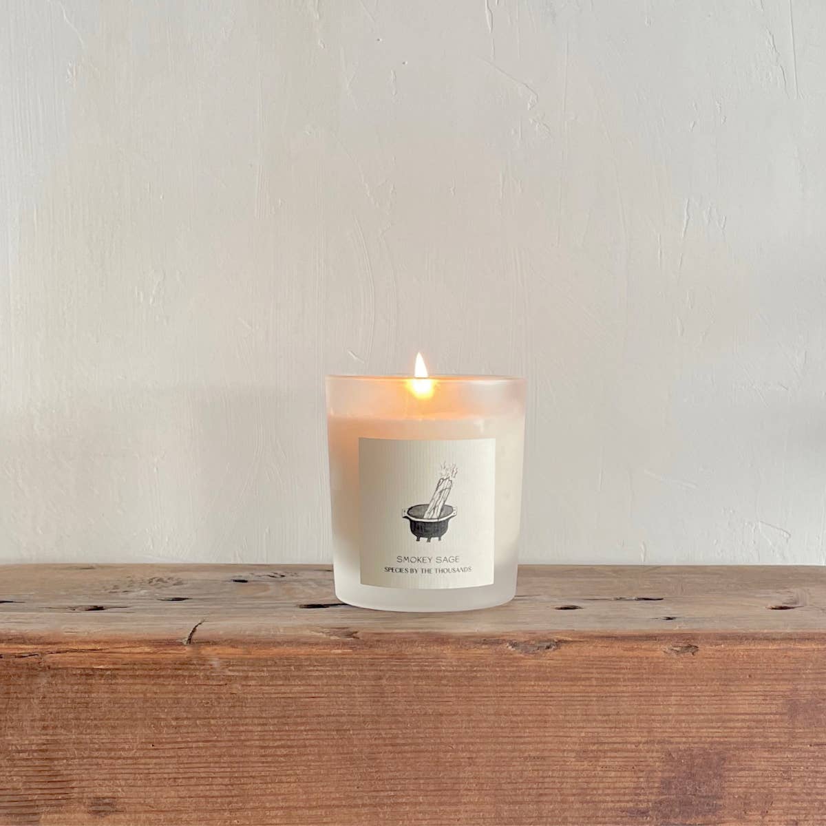 Smokey Sage Handcrafted Scented Soy Candle - Dea Dia
