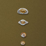 Spiral Shell Signet Ring, Mixed Metal - Dea Dia