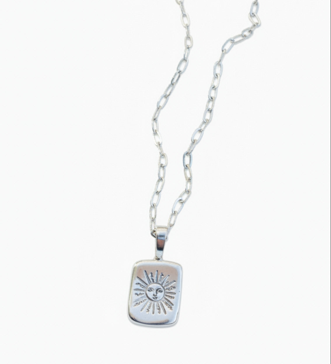 Sun Tarot Card Pendant Necklace - Dea Dia