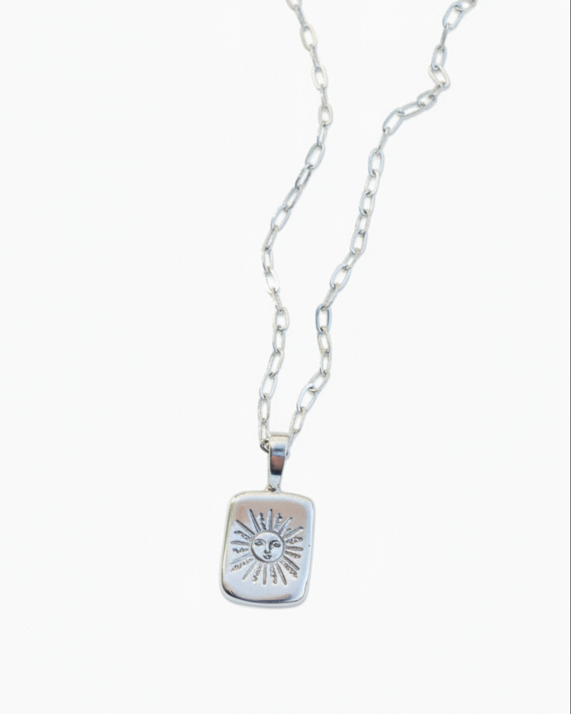 Sun Tarot Card Pendant Necklace - Dea Dia