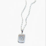 Sun Tarot Card Pendant Necklace - Dea Dia