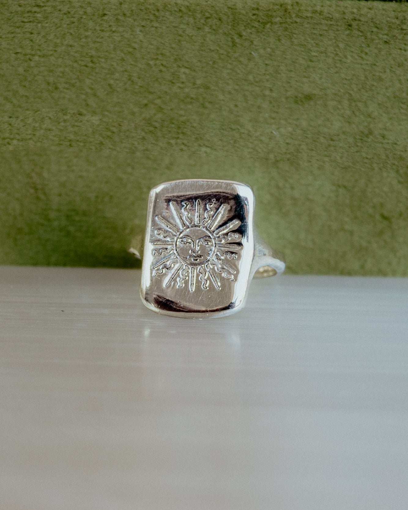 Sun Tarot Ring – Sterling Silver - Dea Dia
