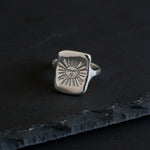 Sun Tarot Ring – Sterling Silver - Dea Dia